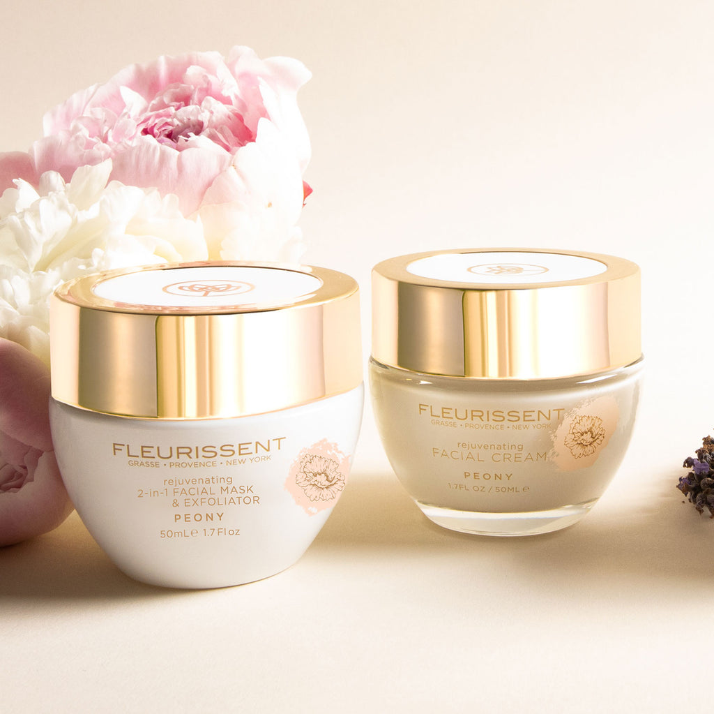 Rejuvenating Peony 2-in-1 Facial Mask & Exfoliator + Facial Cream