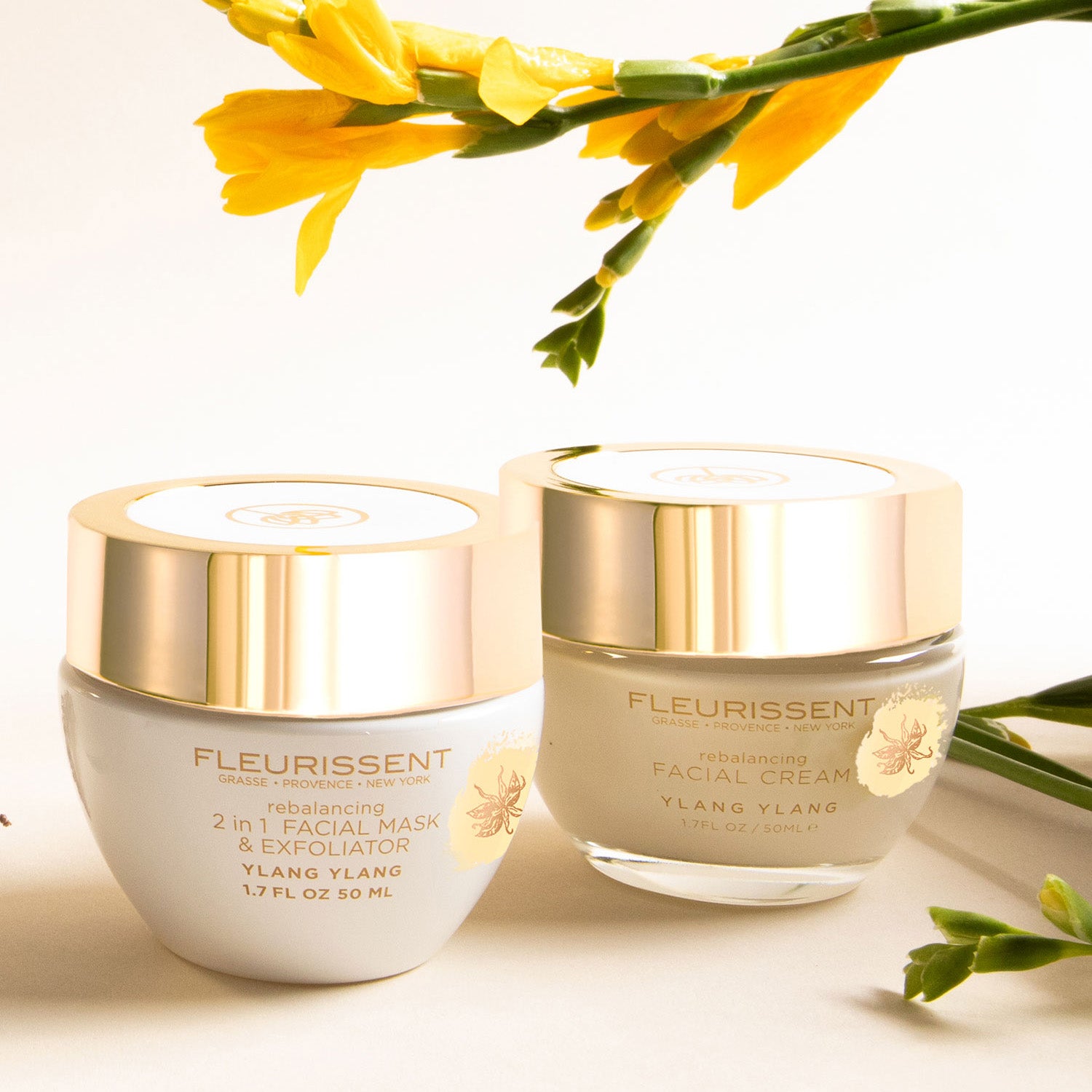 ylang ylan facial cream and mask